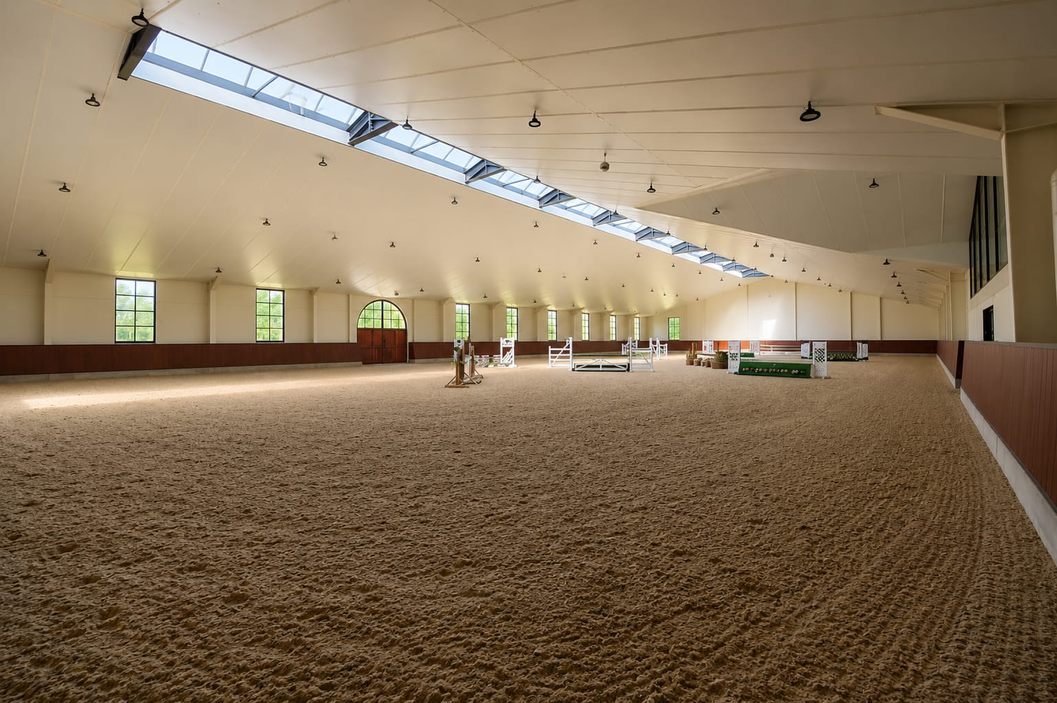 Indoor riding arena