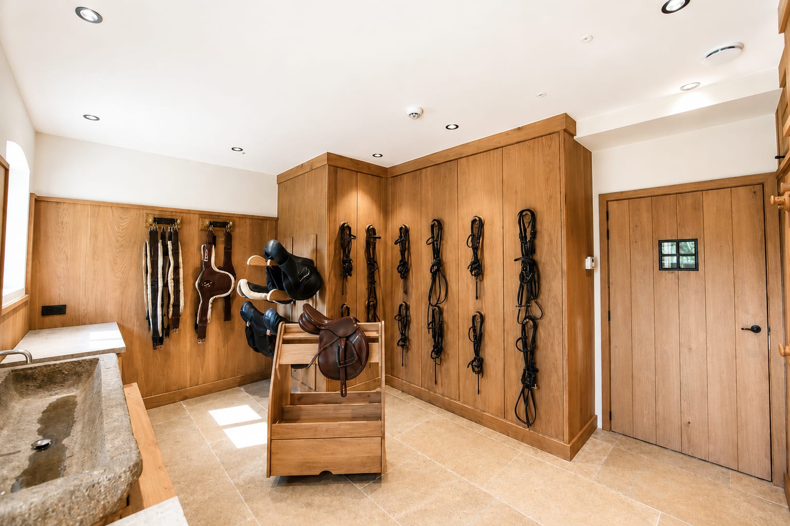 Premium tack room